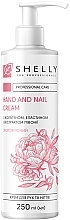 Fragrances, Perfumes, Cosmetics Hand & Nail Cream with Collagen, Elastin & Peony Extract - Shelly Professional Care Hand and Nail Cream