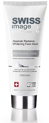 Face Mask - Swiss Image Whitening Care Absolute Radiance Whitening Face Mask — photo N2