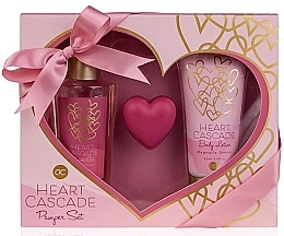 Fragrances, Perfumes, Cosmetics Set - Accentra Heart Cascade Small Body Care Gift Set (b/lot/90ml + sh/gel/120ml + l/balm/2.5g)