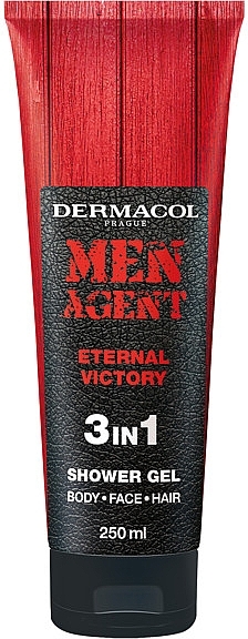 Shower Gel - Dermacol Men Agent Eternal Victory 3in1 Shower Gel — photo N1