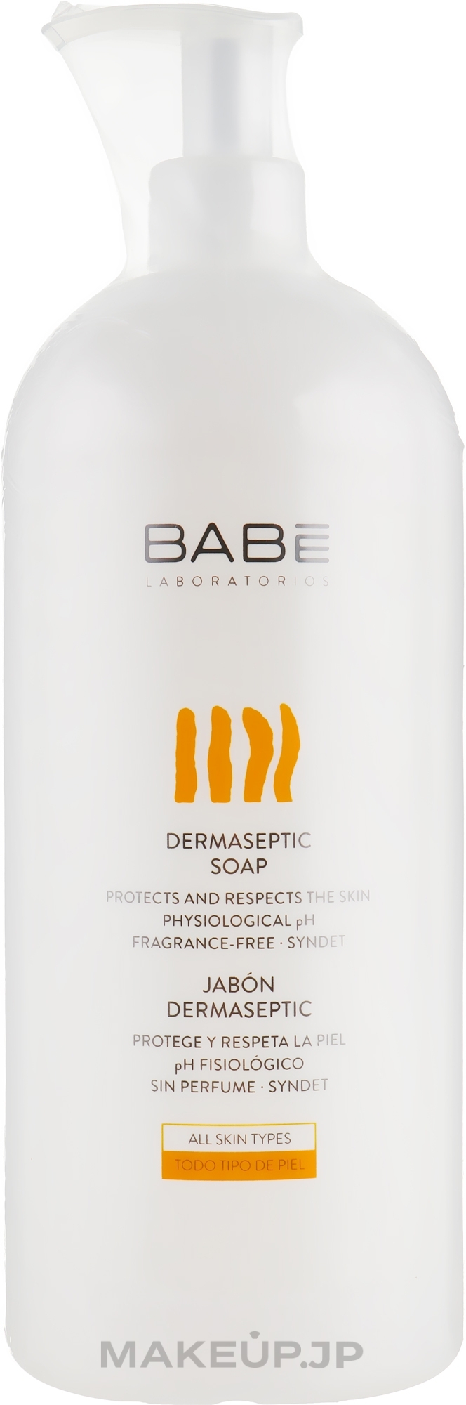 Body & Hand Dermaseptic Bactericidal Soap - Babe Laboratorios  — photo 1000 ml