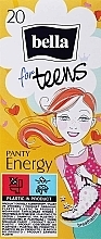 Fragrances, Perfumes, Cosmetics Daily Liners Bella Panty for Teens Energy, 20 pcs - Bella