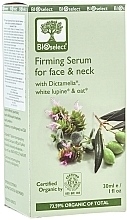 Face & Neck Serum with Dictamelia, Rice Proteins & Coenzyme Q10 - BIOselect Firming Serum For Face And Neck — photo N1