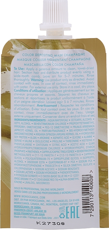 Color Depositing Hair Mask, 30ml - MoroccanOil Color Depositing Mask — photo N6