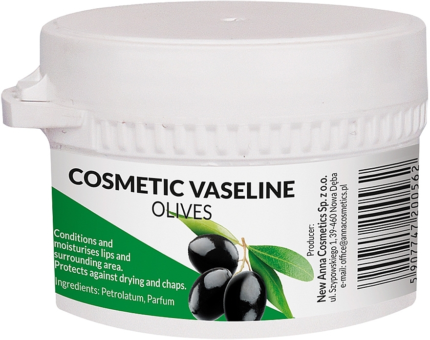 Face Cream - Pasmedic Cosmetic Vaseline Olives — photo N1