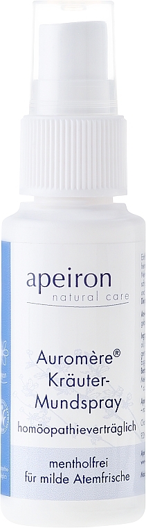 Homeopathic Oral Spray - Apeiron Auromere Herbal Homeopathic Oral Spray — photo N1