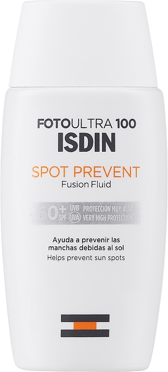 Face Fluid - Isdin Foto Ultra 100 Spot Prevent Fusion Fluid SPF 50+ — photo N1