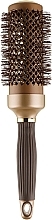 Fragrances, Perfumes, Cosmetics Thermal Brush, 600130, D43 mm, brown - Tico Professional