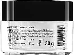 Nail Gel Polish - Silcare Light Led Gel Cover — photo N8