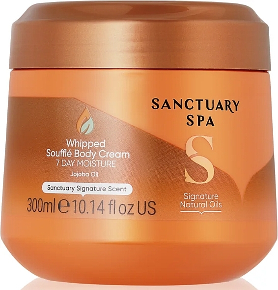 Body Souffle Cream - Sanctuary Spa Signature Natural Oils Souffle Body Cream — photo N1