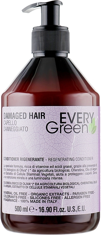 Repair Conditioner - EveryGreen Damaged Hair Conditioner — photo N1