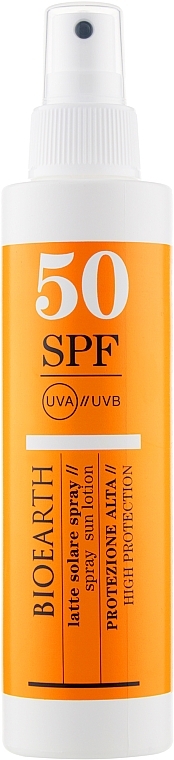 Sun Body Spray SPF 50 - Bioearth Sun Solare Corpo Spray SPF 50 — photo N1