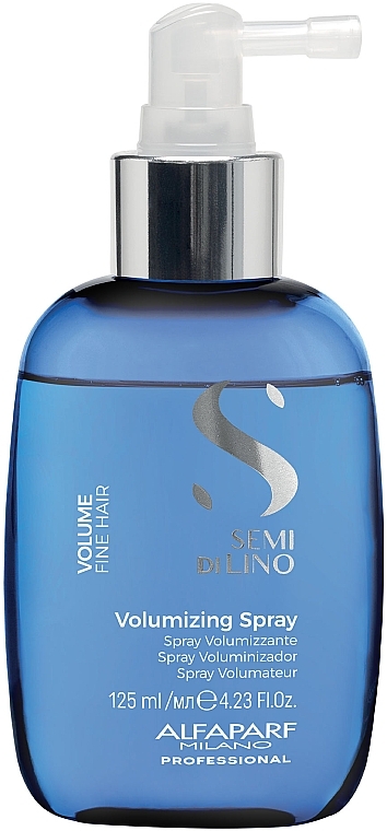 Volumizing Spray for Thin Hair - Alfaparf Semi Di Lino Volumizing Spray — photo N1