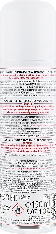 Anti Hair Loss Dry Shampoo - Farmona Radical Med Dry Shampoo From Hair Loss — photo N2