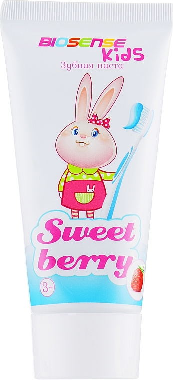 Biosense Sweet Berry Kids Toothpaste - Bioton Cosmetics  — photo N1