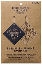 Sea Salt & Jasmine Car Diffuser - Gentlemen's Hardware Car Diffuser Seasalt & Jasmine — photo N1