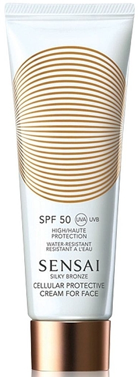 Facial Sun Cream SPF50 - Sensai Cellular Protective Cream For Face — photo N1