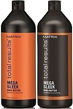 Fragrances, Perfumes, Cosmetics Set - Matrix Total Results Mega Sleek (shm/1000ml + cond/1000ml)