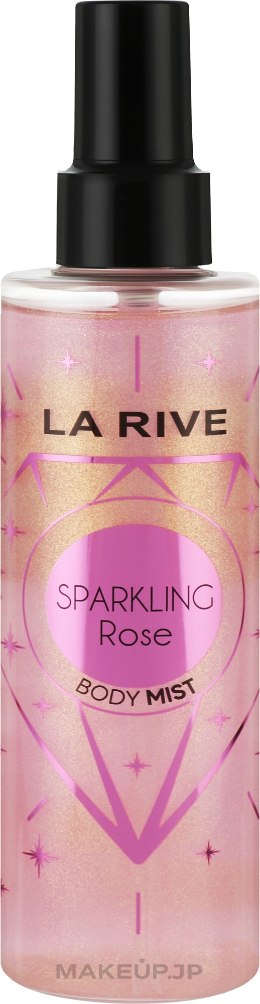 Shimmery Body Spray - La Rive Sparkling Rose Shimmer Mist — photo 200 ml