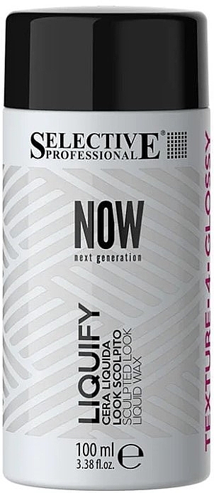 Liquid Hair Wax - Selective Professional Now Next Generation Liquify — photo N1