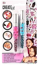 Fragrances, Perfumes, Cosmetics 3 in 1 Nail Art Pen Set - Create It! Nail Art 3-in-1 Blue / Pink (nail/art/pen/2pcs)