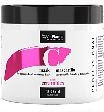 Ceramides Mask for Damaged & Weakened Hair - Vis Plantis Mask For Damaged And Weakened Hair With Ceramides — photo N1