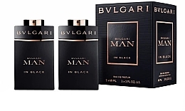 Fragrances, Perfumes, Cosmetics Bvlgari Man In Black - Set (edp/2x60ml)