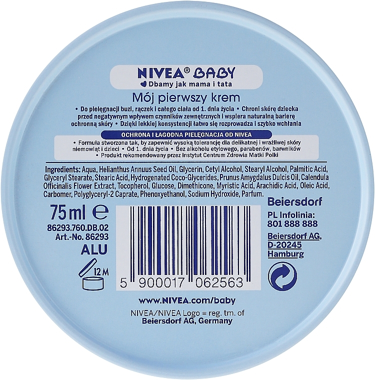 Baby Cream "My First Cream" - NIVEA Baby My First Cream — photo N6