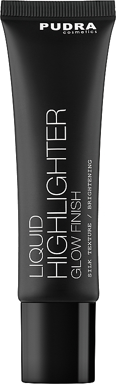 Liquid Highlighter - Pudra Cosmetics Liquid Highlighter Glow Finish — photo N7