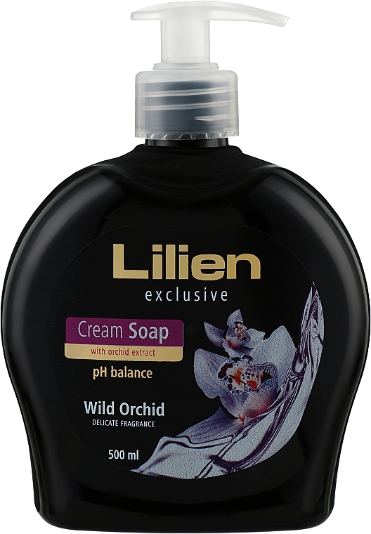 Liquid Cream Soap "Wild Orchid" - Lilien Wild Orchid Cream Soap — photo N1