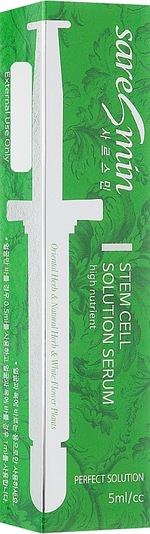 Stem Cells Face Serum - Saresmin Stem Cell Solution Serum — photo N1