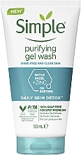 Face Cleansing Gel - Simple Daily Skin Detox Purifying Gel Wash — photo N2