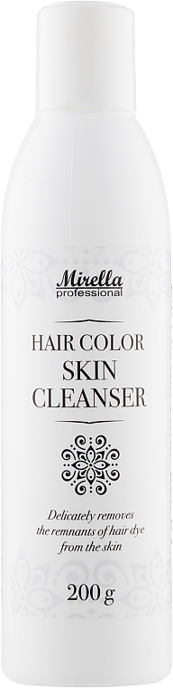 Hair Color Remover - Mirella Professional Hair Color Skin Cleanser — photo N1