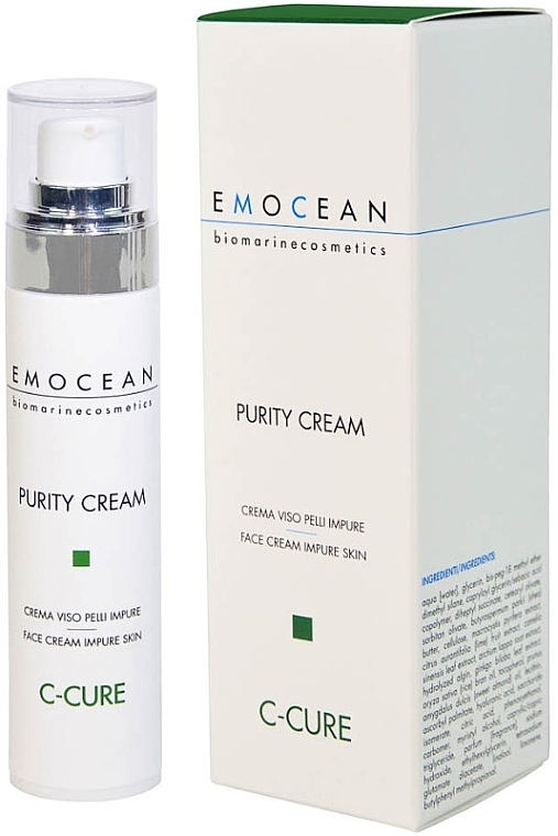 Face Cream for Problem Skin - Emocean C-Cure Purity Cream — photo N2