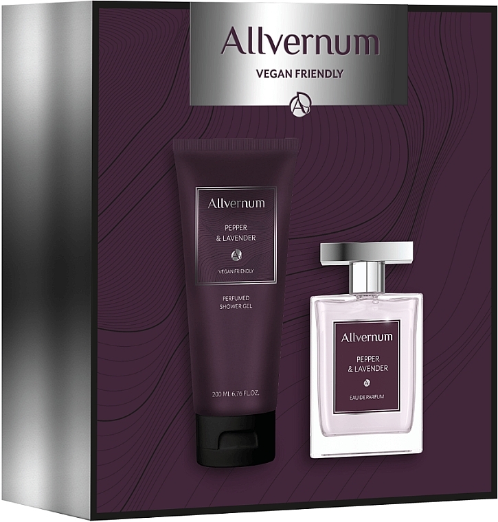 Allvernum Pepper & Lavender - Set (edp/100ml + sh/gel/200ml) — photo N2