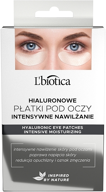 Hyaluronic Eye Pads - L'biotica Hyaluronic Eye Pads — photo N1
