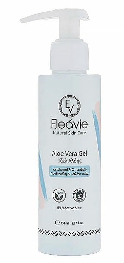 Refreshing After Sun Gel - Olive Spa Eleavie Aloe Vera Gel Panthenol & Calendula — photo N1