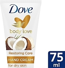 Hand Cream with Coconut Oil and Almond Milk - Dove Nourishing Secrets Resroring Ritual Hand Cream — photo N19