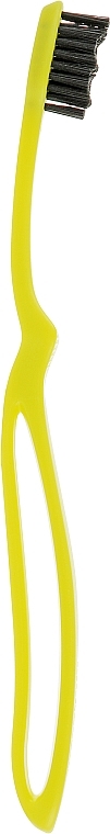 Loop Black Whitening Toothbrush, yellow - Megasmile — photo N2