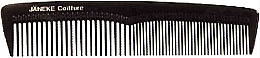Comb, black - Janeke Polycarbonate Taschenkamm 813 — photo N2