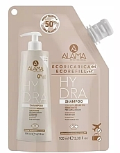 Fragrances, Perfumes, Cosmetics Moisturizing Argan Oil Shampoo for Dry Hair - Alama Hydra Shampoo Travel Size