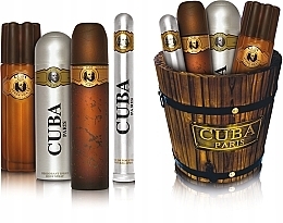 Fragrances, Perfumes, Cosmetics Cuba Gold - Set (edt/100ml + edt/35ml + ash/lot/100ml + deo/200ml)