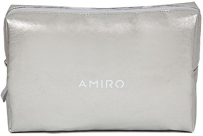 Cosmetic Bag, silver - Amiro — photo N1