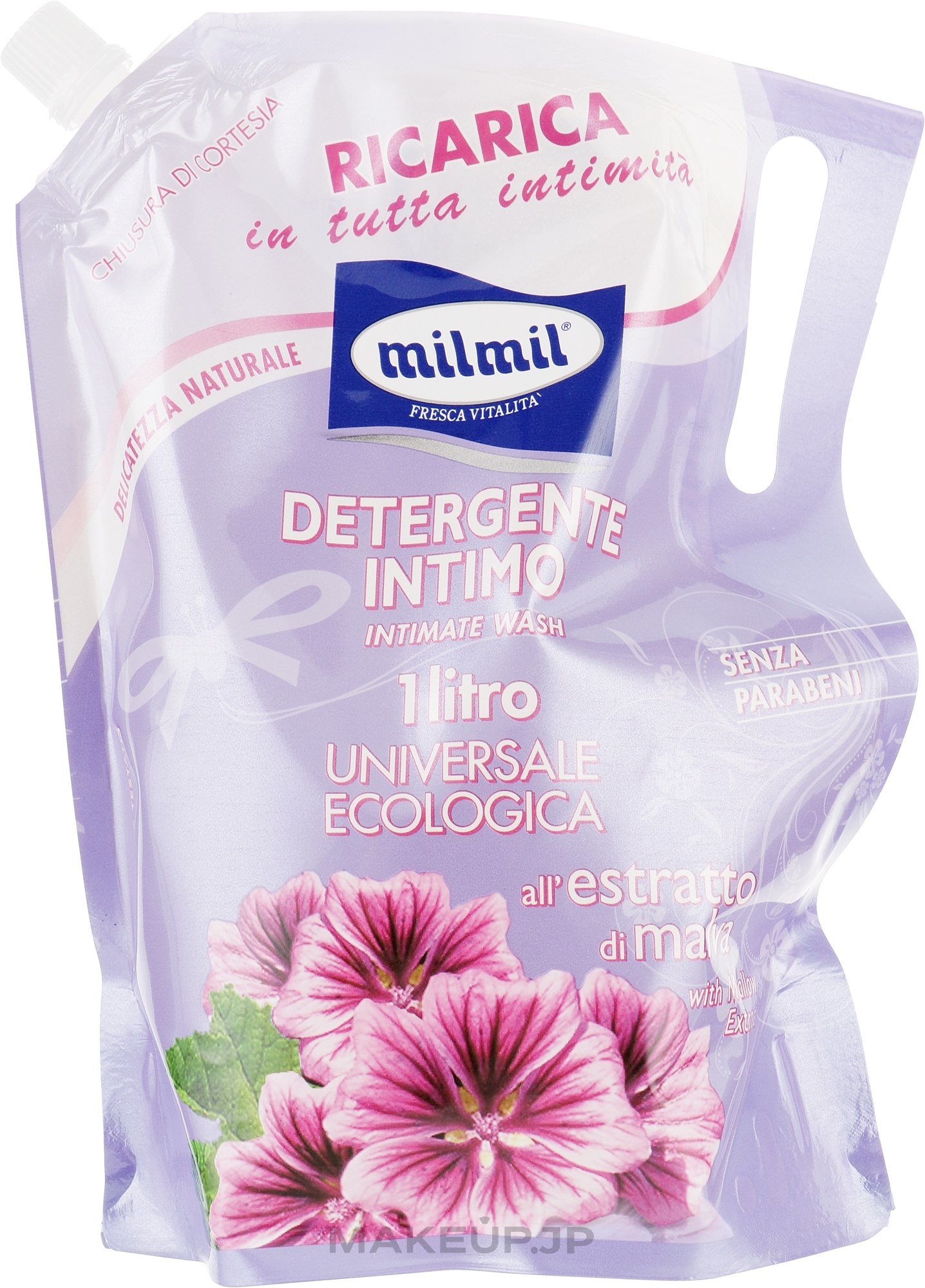 Liquid Intimate Wash Soap with Mallow Extract - Mil Mil — photo 1000 ml