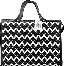 Black-White Makeup Bag, 498670 - Inter-Vion Black & White — photo N1