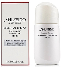 Moisturizing Emulsion - Shiseido Essential Energy Day Emulsion SPF 20 — photo N2