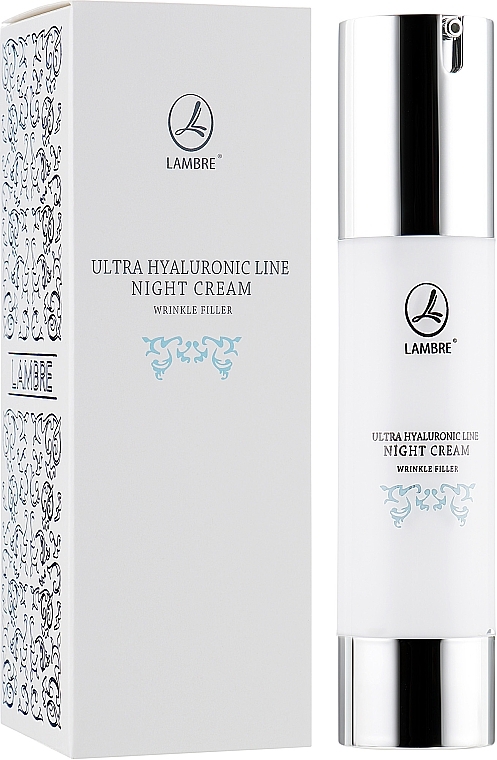 Anti-Wrinkle Repair Night Cream - Lambre Ultra Hyaluronic — photo N1