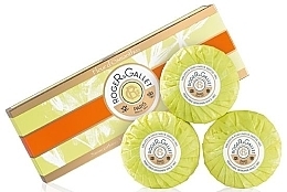 Fragrances, Perfumes, Cosmetics 3 Perfumed Soaps Set "Osmanthus" - Roger & Gallet Fleur D'Osmanthus Perfumed Soaps (soap/3x100g )