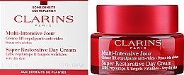 Face Cream for Extra Dry Skin 50+ - Clarins Multi-Intensive Jour Super Restorative Day Cream — photo N2