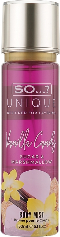 Body Mist - So...? Unique Vanilla Candy Body Mist — photo N1